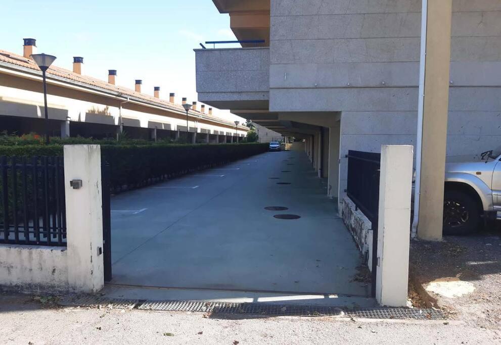 Apartamento Con Piscina En Portosín Esterno foto