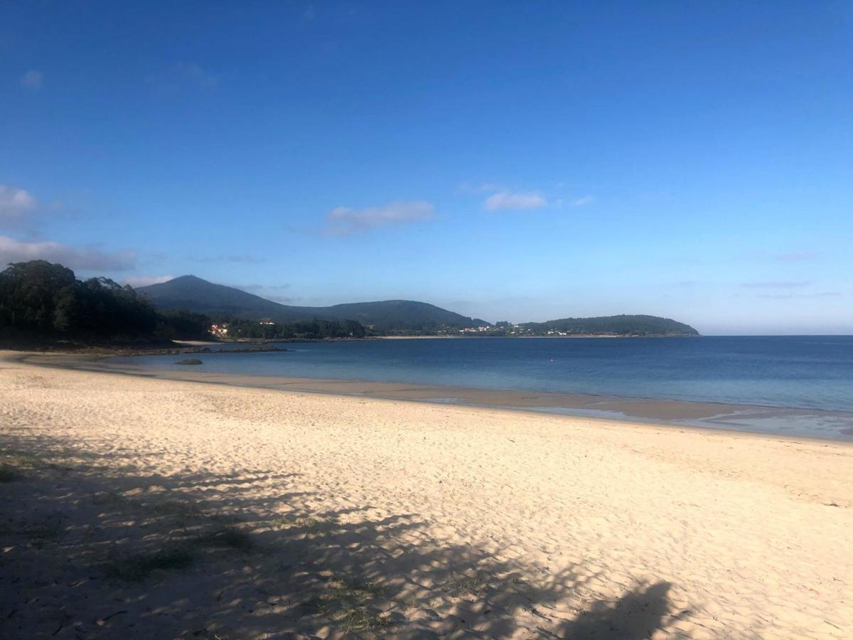 Apartamento Con Piscina En Portosín Esterno foto