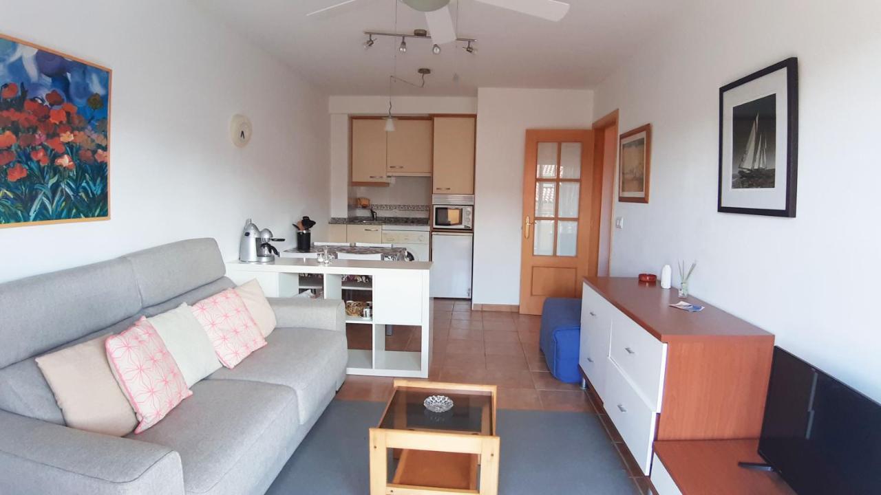 Apartamento Con Piscina En Portosín Esterno foto